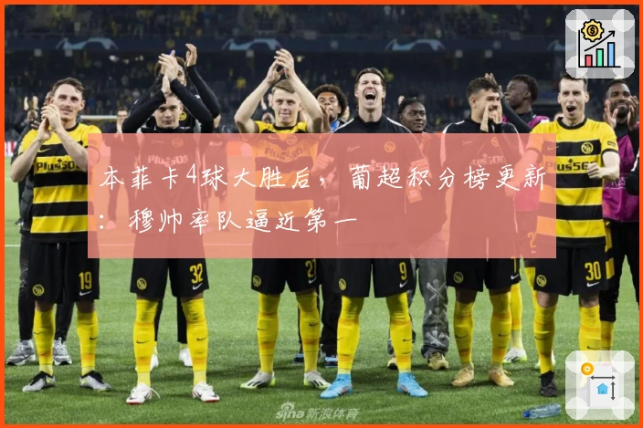 本菲卡4球大胜后，葡超积分榜更新：穆帅率队逼近第一