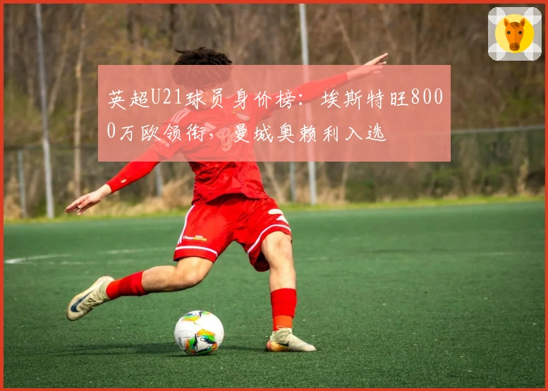 英超U21球员身价榜：埃斯特旺8000万欧领衔，曼城奥赖利入选